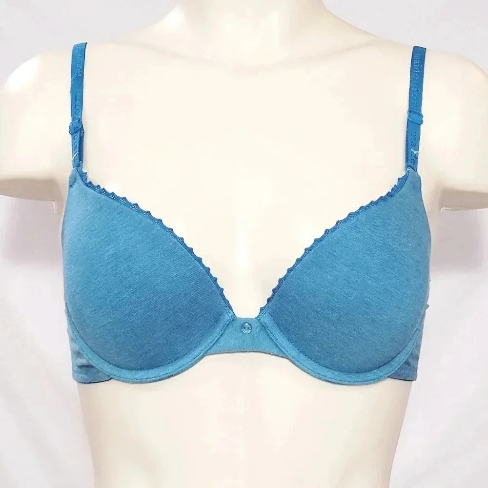 34C Maidenform 9279 Cotton‎ Signature Push Up UW Bra NWT